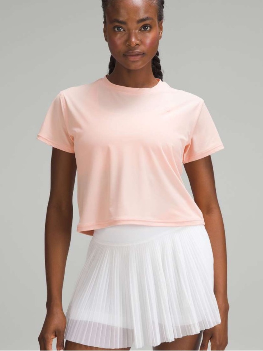 Lululemon Lightweight Tennis Crewneck T-Shirt Women’s 12 Melon Sorbet